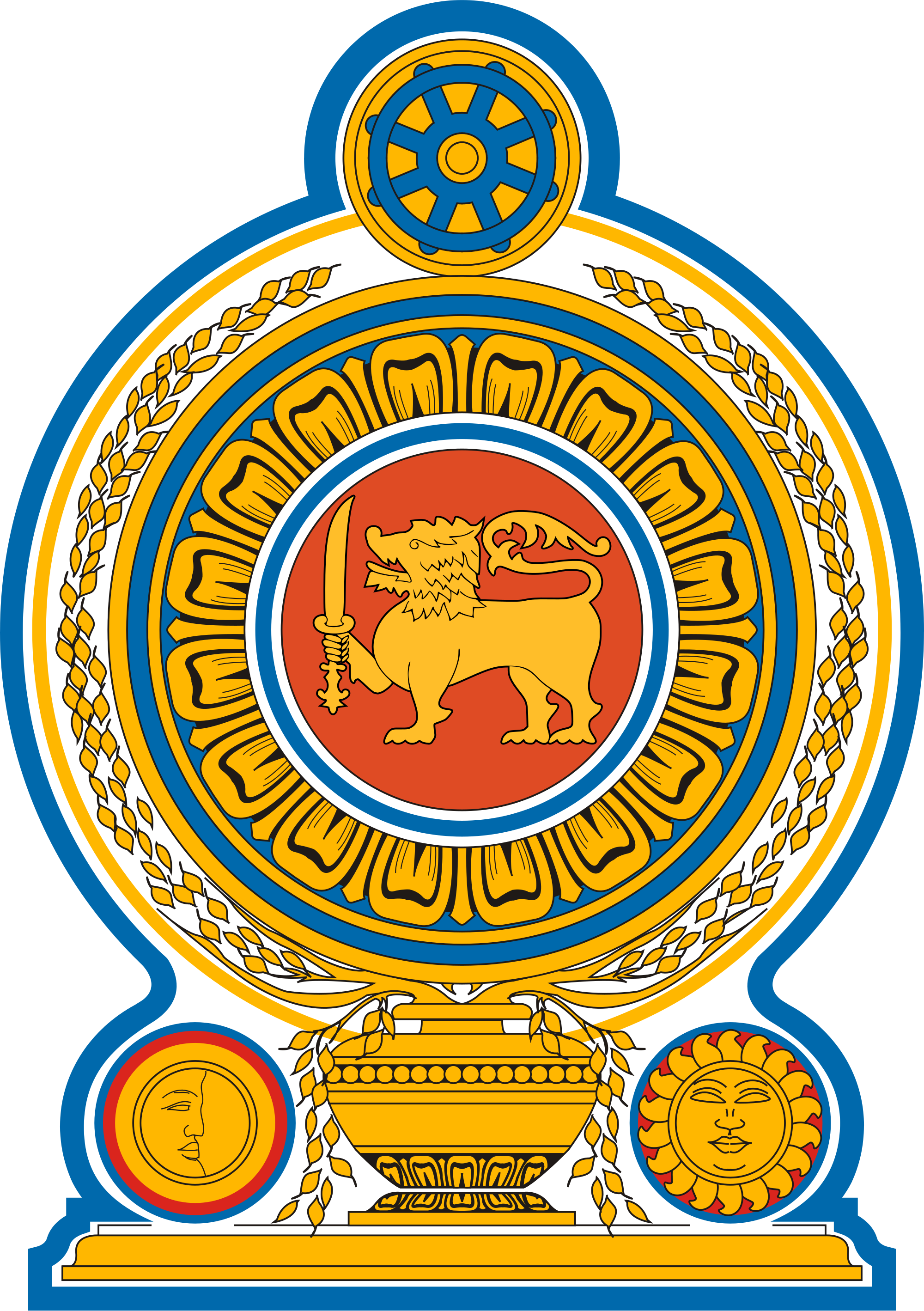 Government of Sri Lanka Crest